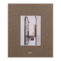 Calm Living storage book brown linen