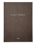 Clay Tones storage book brown linen